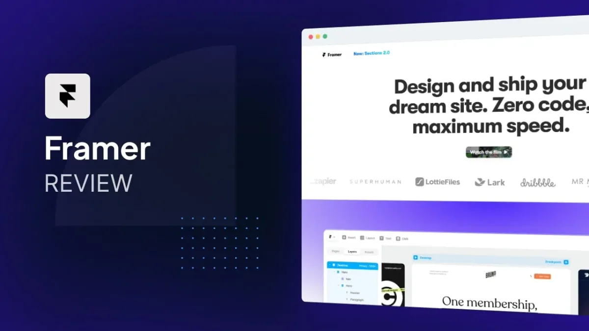 The Ultimate Framer Review 2024: The Ultimate Web Design Tool for Beginners and Pros